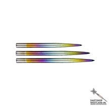 Steel Dart Points - 35mm - Rainbow