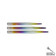 Steel Dart Points - 35mm - Rainbow