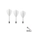 Shot Darts Flight Deck One Piece White Medium Kite