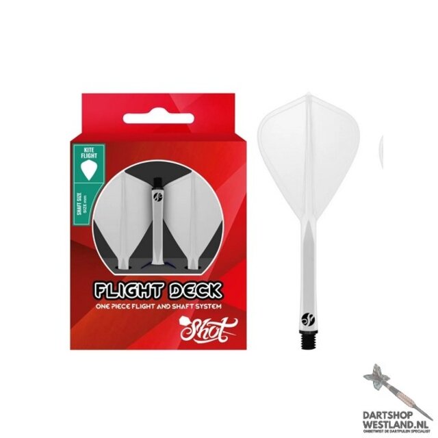 Flight Deck One Piece Clear Medium Kite