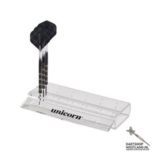 Dart Stand - Clear Acrylic - Holds 6 Sets Of Darts