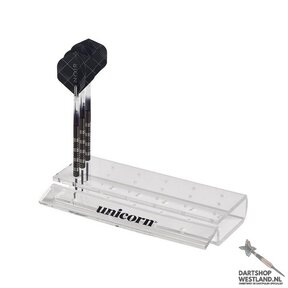 Dart Stand - Clear Acrylic - Holds 6 Sets Of Darts