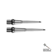 Titan Pro Titanium Conversion Points Smooth Silver 30 mm