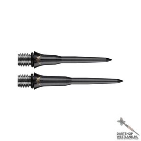 Titan Pro Titanium Conversion Points Smooth Black 30 mm