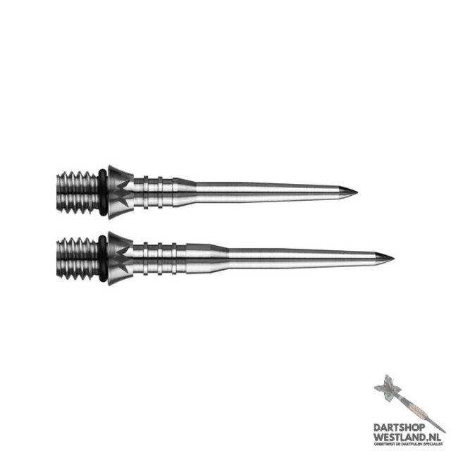 Titan Pro Titanium Conversion Points Grooved Silver 30 mm