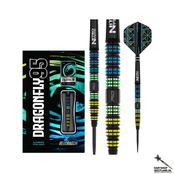 Dragonfly 95 Black - Tapered 95% - Dartpijlen