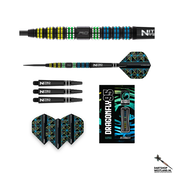 Dragonfly 95 Black - Tapered 95% - Dartpijlen