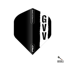 RD Pro Player flights - Zwart met GVV Logo Gian van Veen
