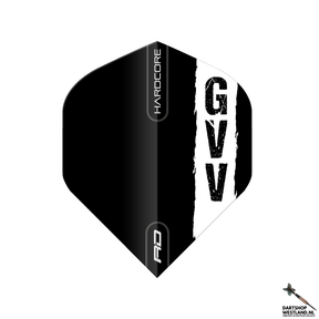 RD Pro Player flights - Zwart met GVV Logo Gian van Veen