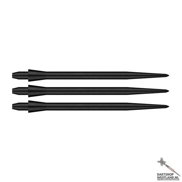 Conic Steel Points Black