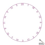 Colorful Matt Number Ring