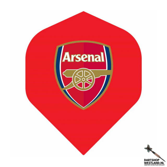 Arsenal FC Dart Flights - Official Licensed - 2 Sided Mono
