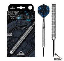 Jack Tweddell Darts - Steel Tip - 95% Tungsten - Silver