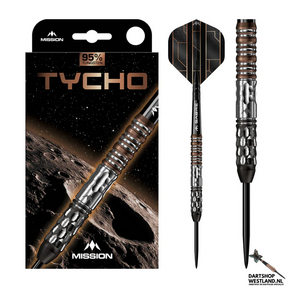 Tycho Darts - Steel Tip - 95% Tungsten - Black & Bronze PVD