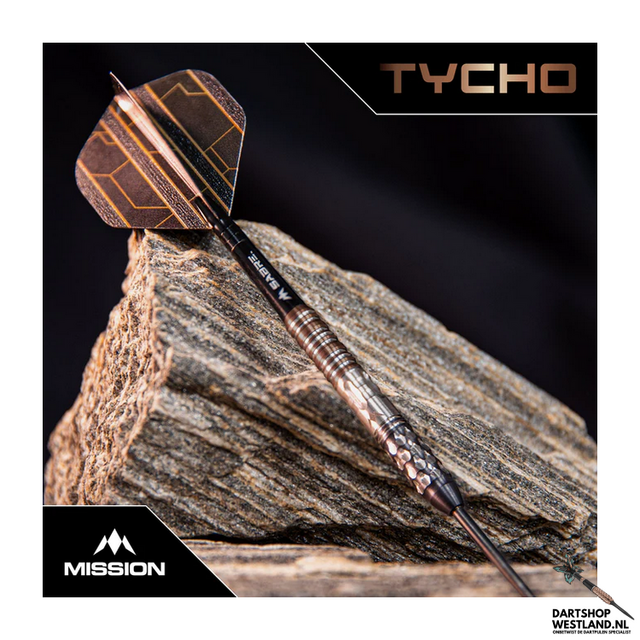 Tycho Darts - Steel Tip - 95% Tungsten - Black & Bronze PVD