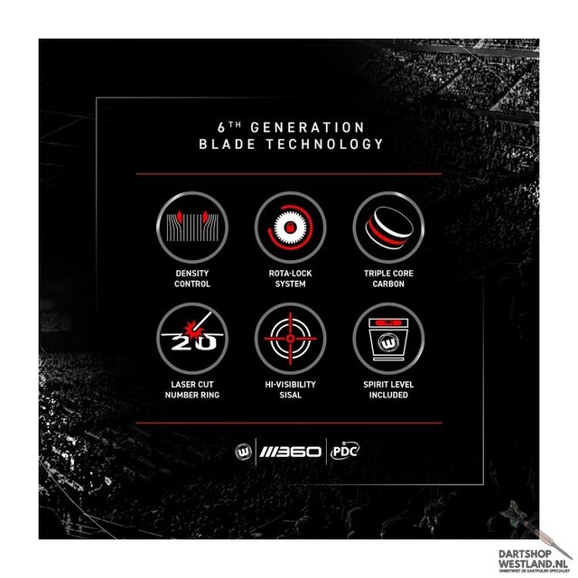 Blade 360 - Dartbord