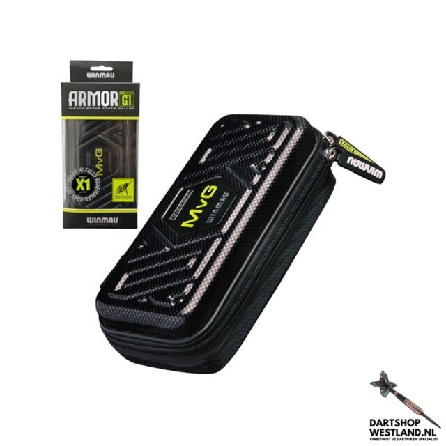 Armor MvG Design G1 Dart Wallet - Black & Green