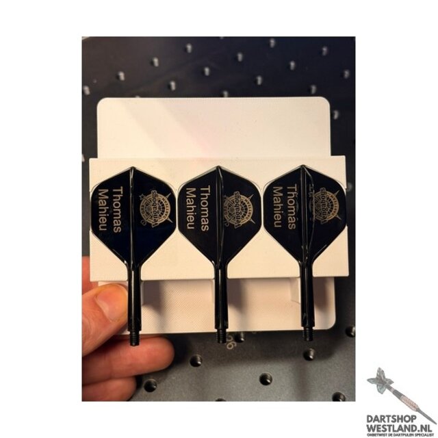 [4 zijdig] Target K-flex Black NO2 Laseren met logo of afbeelding