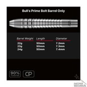Prime 90% Bolt CP Steeltip Barrels Only