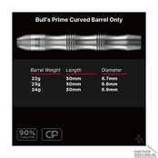 Prime 90% Curved CP Steeltip Barrels Only