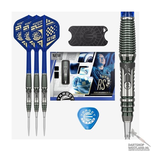 THE RISING SUN GEN 10.5 95% SP STEEL TIP DARTS