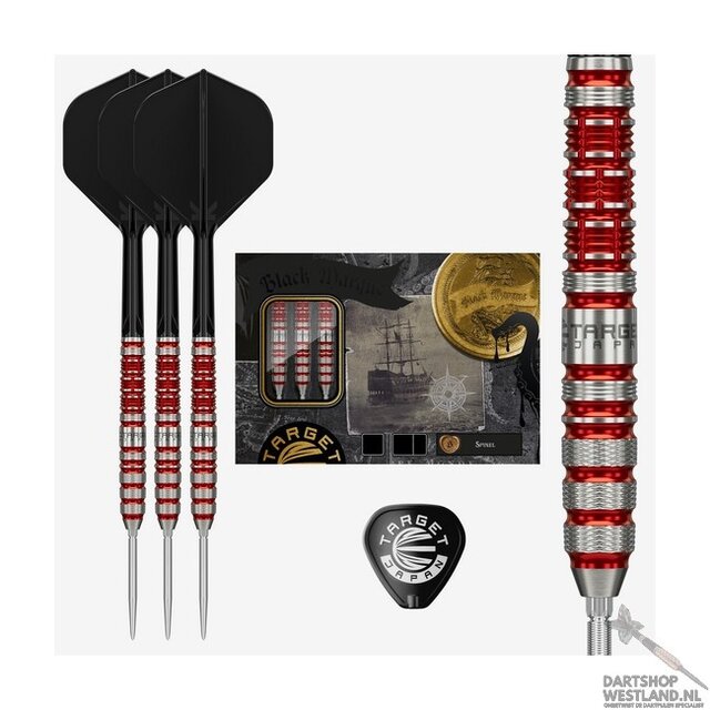 BLACK MARQUE SPINEL 90% SP STEEL TIP DARTS
