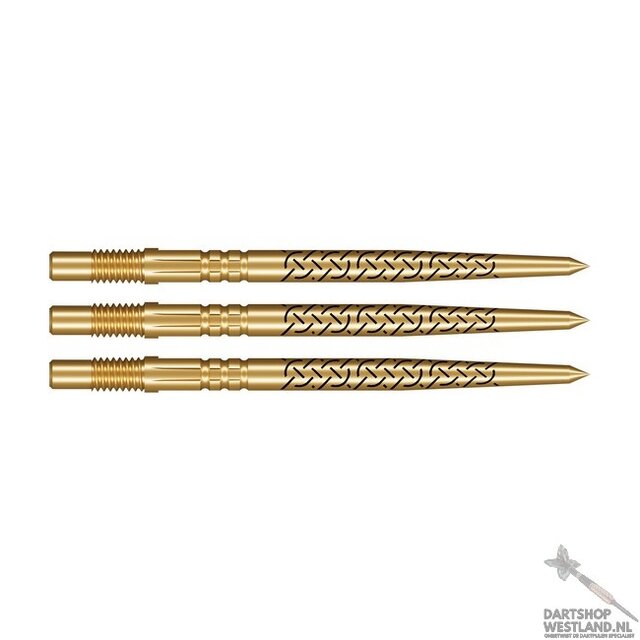 Kapene Gold Turbo Dart Points