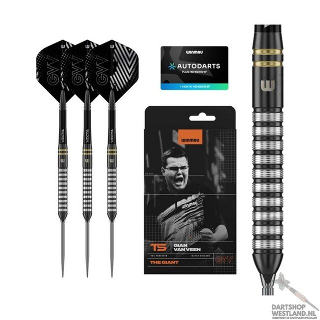 Gian van Veen TS 90% Switch Point steeltip dartpijlen