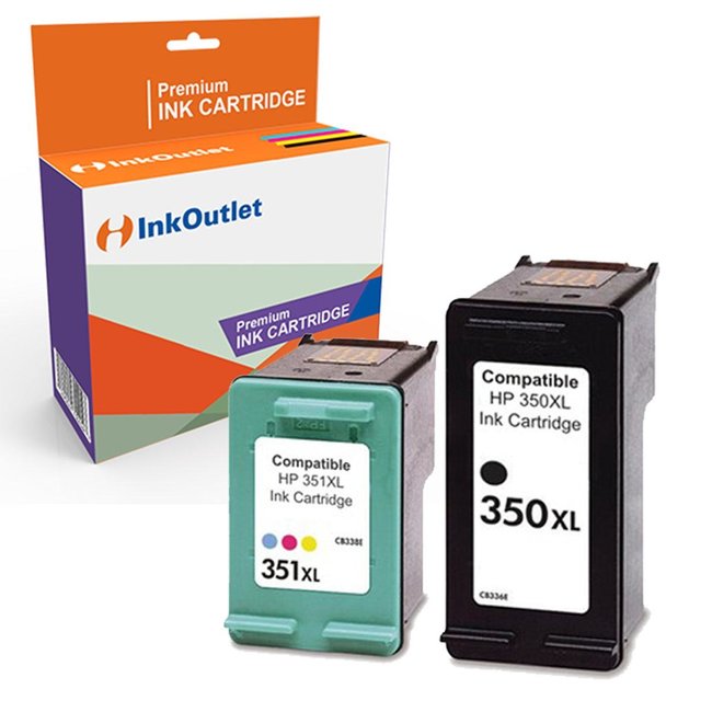 HP 350XL + HP 351XL Multipack (2set) - InkOutlet.nl