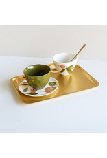 Good Morning Serving tray, gold