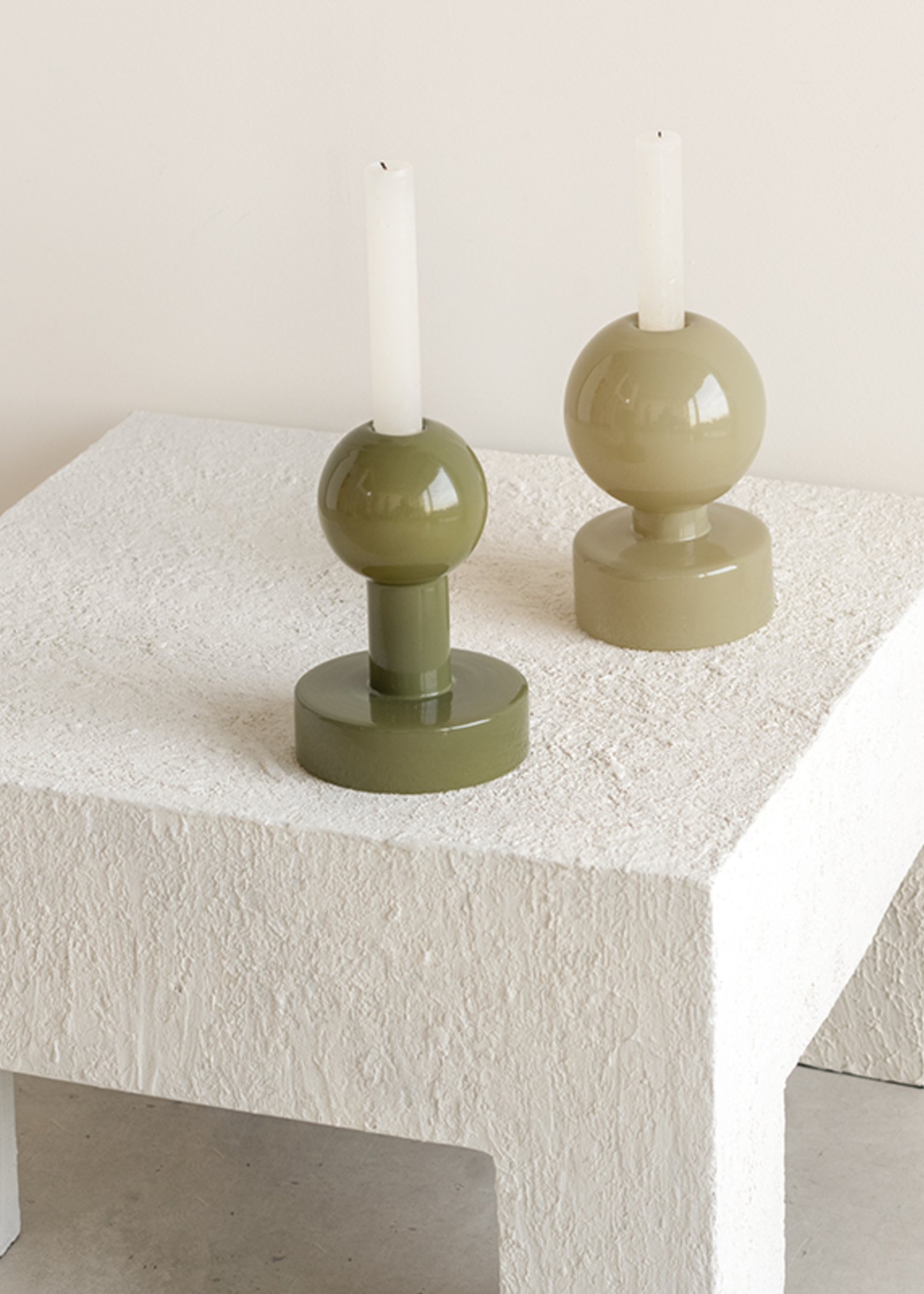 UNC Amsterdam Candle holder Pallo A, capulet olive