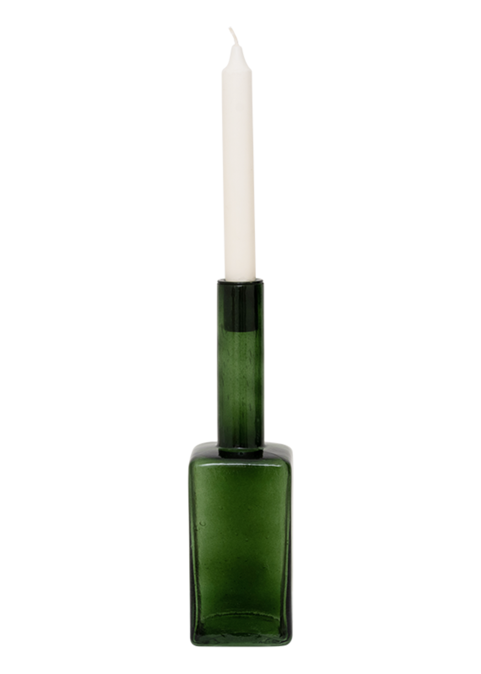 UNC Amsterdam Candle holder Alba riffle green