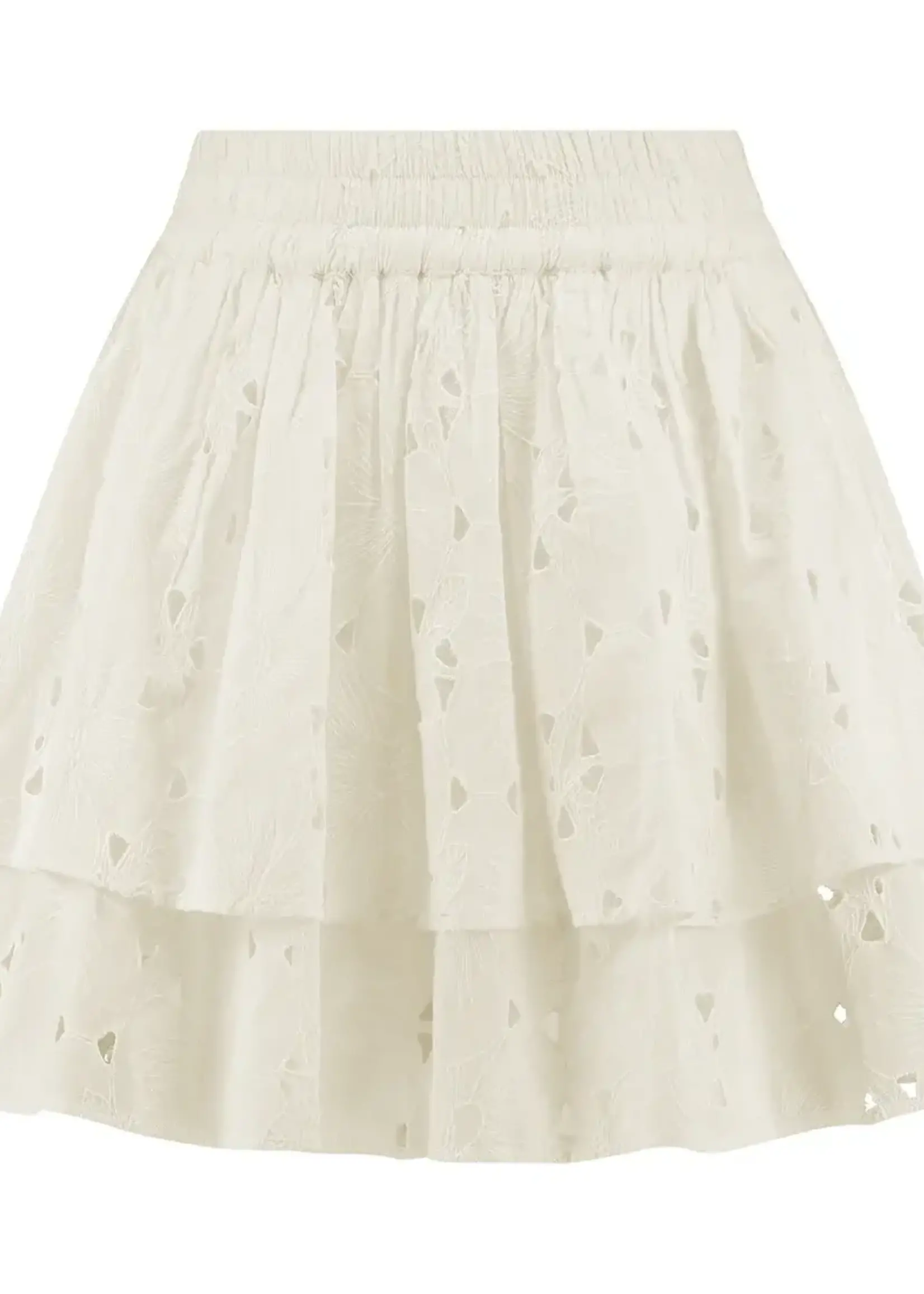 AMAYA Amsterdam Teddy Skirt, White