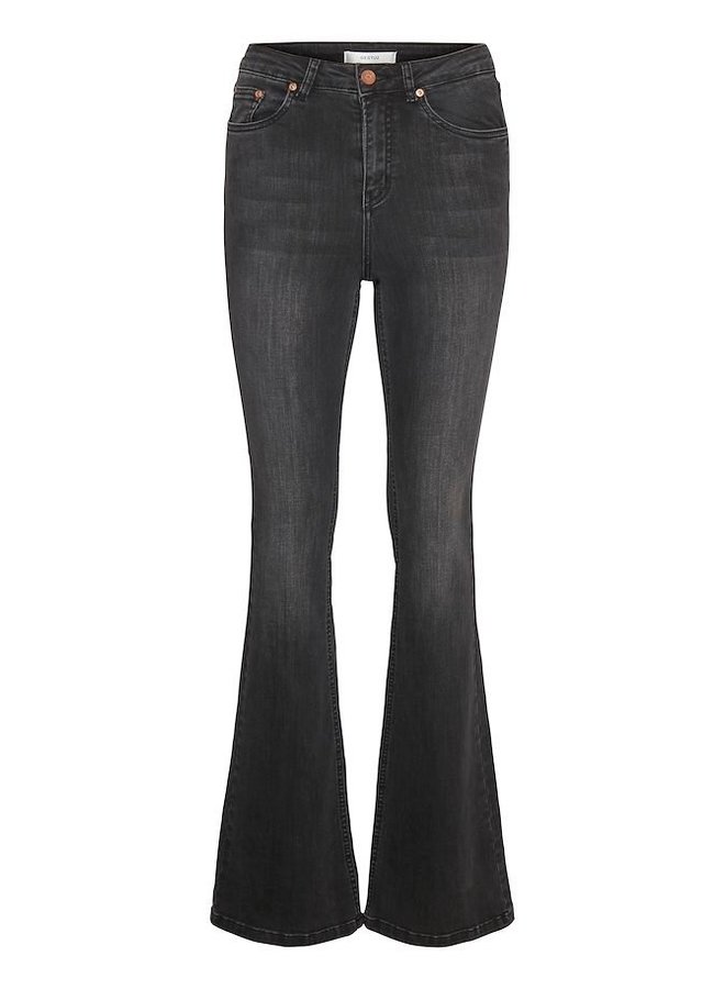 Gestuz Emilinda Emily Flared Jeans Zwart