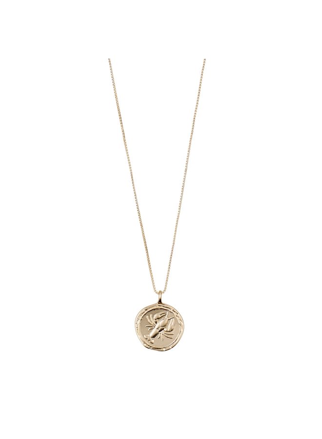 Cancer horoscoop ketting goud