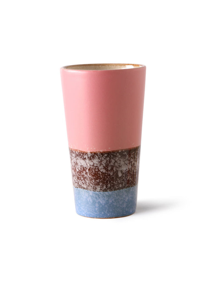 HK Living 70s ceramics Latte Mug - Reef