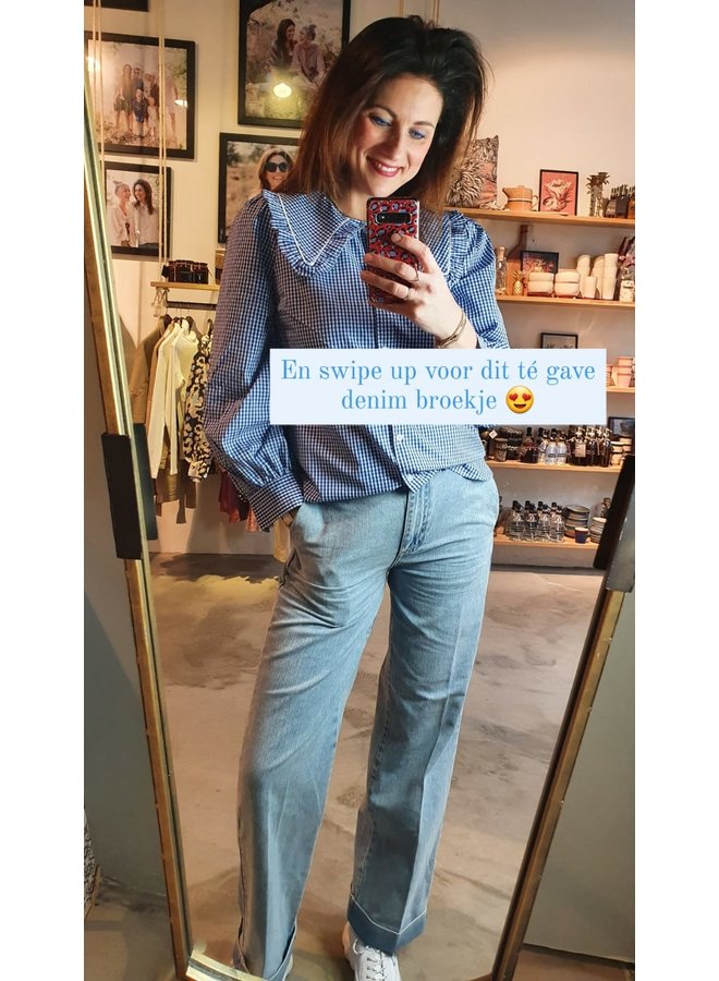 Second Female Beirut Trousers Pale Sky Blue