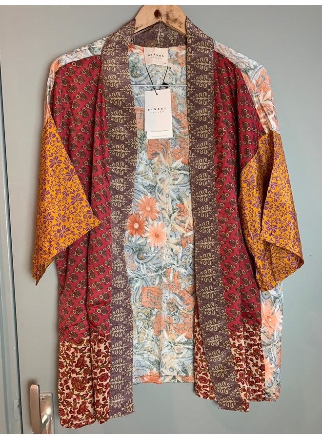 Sissel Edelbo Lotus Short Kimono Mix Nr. 102