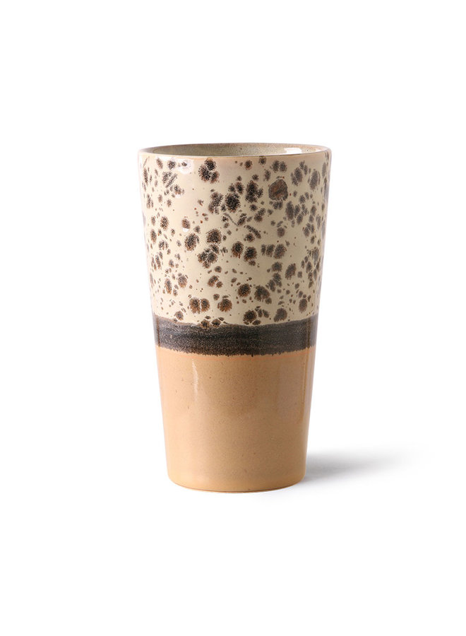 HK Living 70s ceramics Latte Mug - Tropical