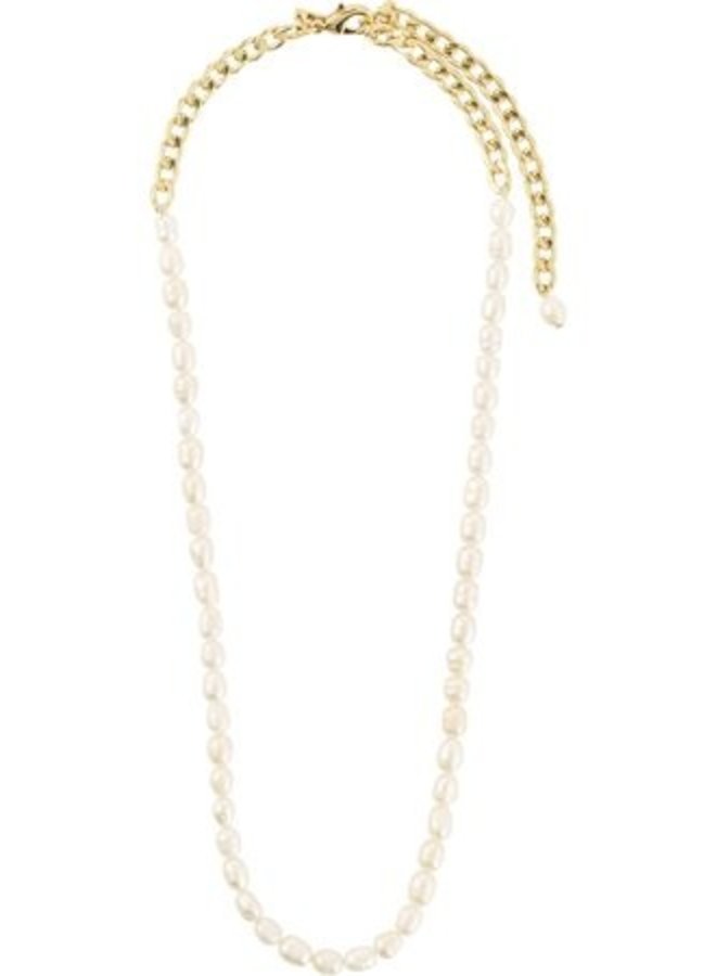 Pilgrim Jola Freshwaterpearl Necklace Gold Plated