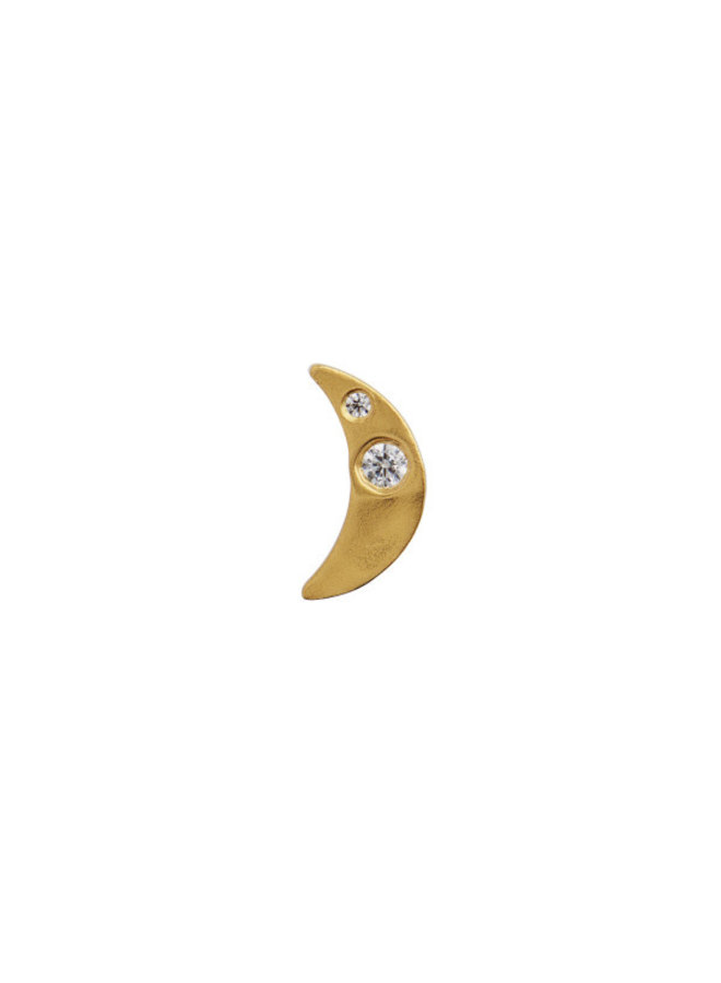 Stine A Petit Bella Moon Earring Gold