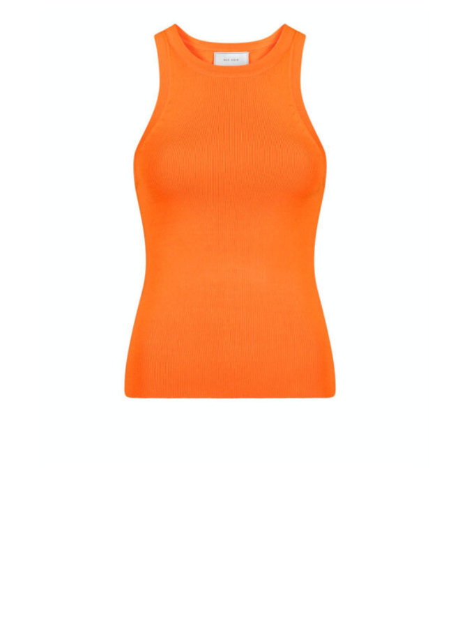 Neo Noir Willy Knitted Top Orange