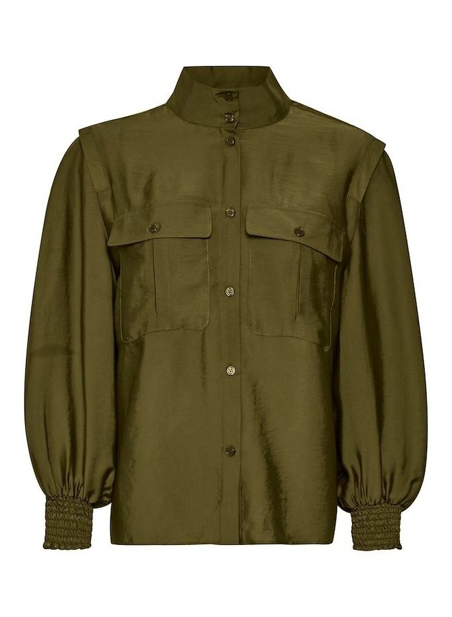 Gestuz LuellaGZ Shirt Dark Olive