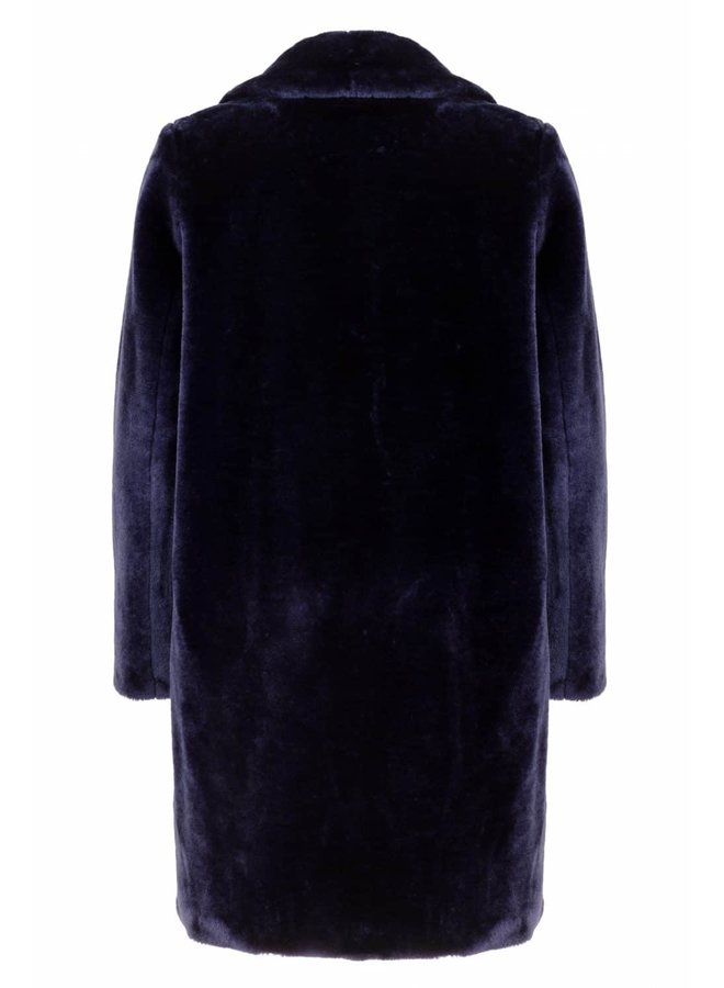 Giacomo Coat Dark Lavendel