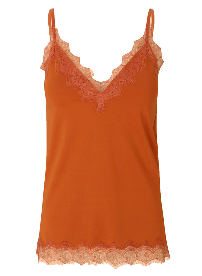 Rosemunde Strap Top Exotic Orange