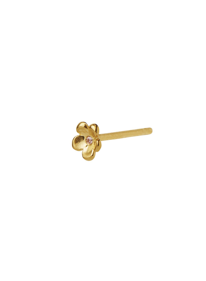 Stine A Tres Petit Garden Flower Earring Gold