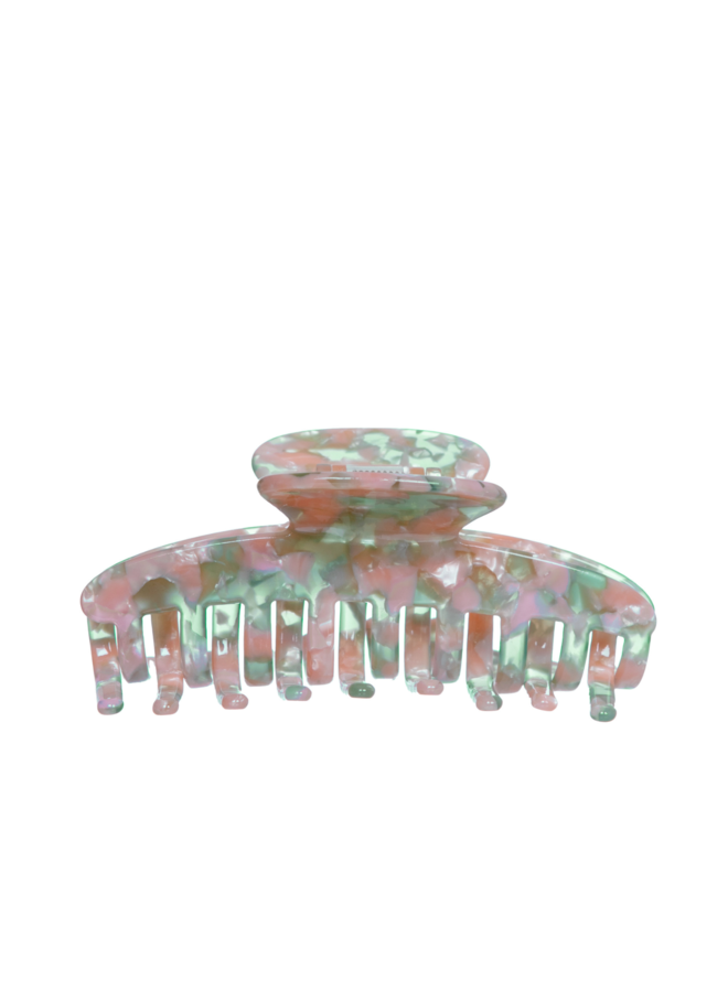 Les Soeurs Resin Hair Clip Round L