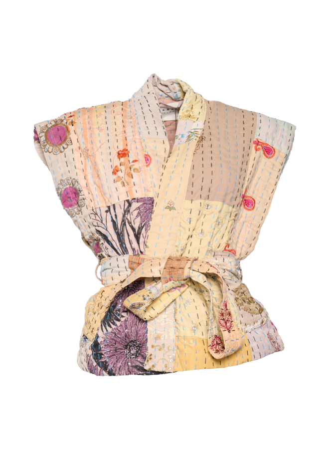 Sissel Edelbo Nellie Embroidery Patchwork Vest nr. 29