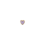 Stine A Petit Love Heart Purple Sorbet Enamel