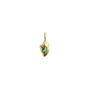 Stine A Glimpse Pendant with Green Stone